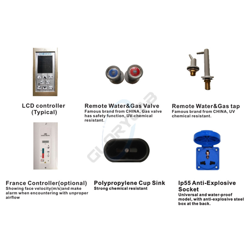 lab fitting of fume hood