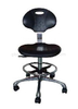 Conductive PU Leather Shaping Round Lab Stool 