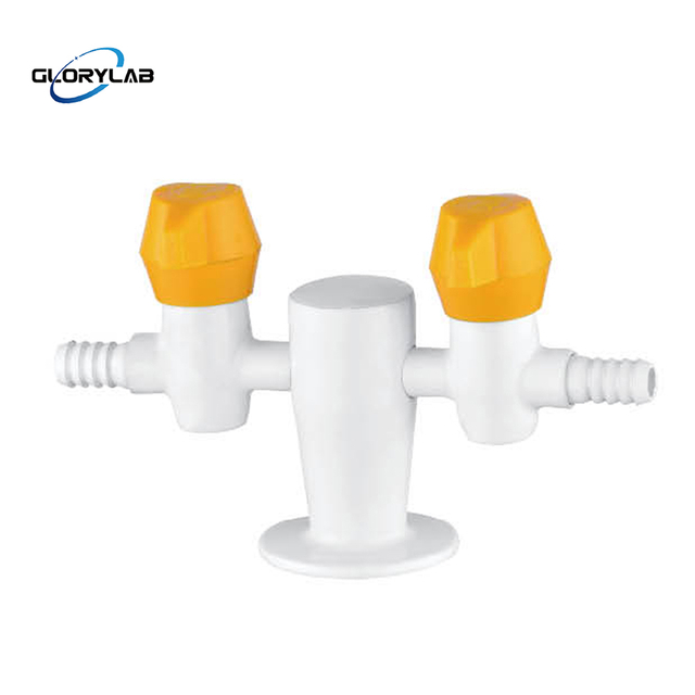  Fashionable Double Oulets Laboratory Gas Outlet Cock Fitting