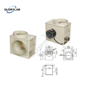 PP Small Centrifugal Fan for Fume Hood