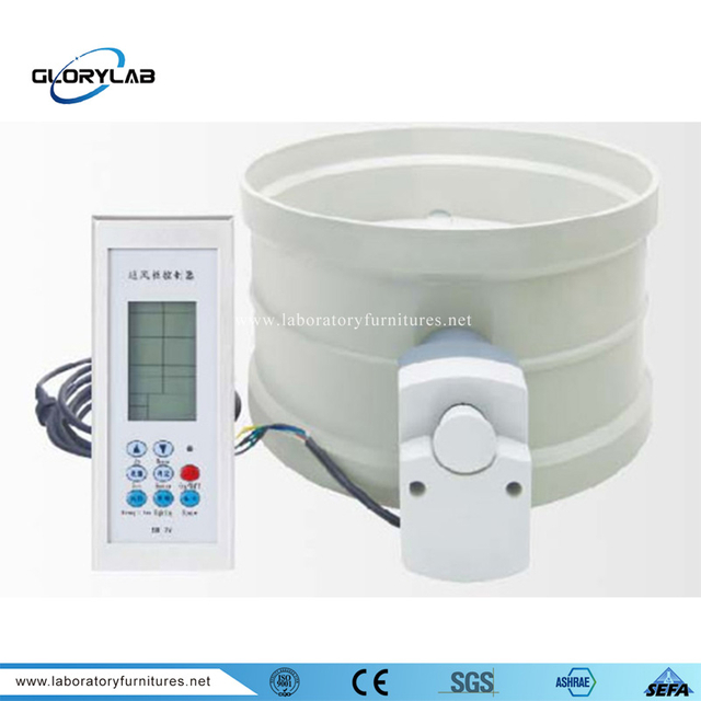 LCD controller and Electric/Auto Valve and Damper for Fume Hood