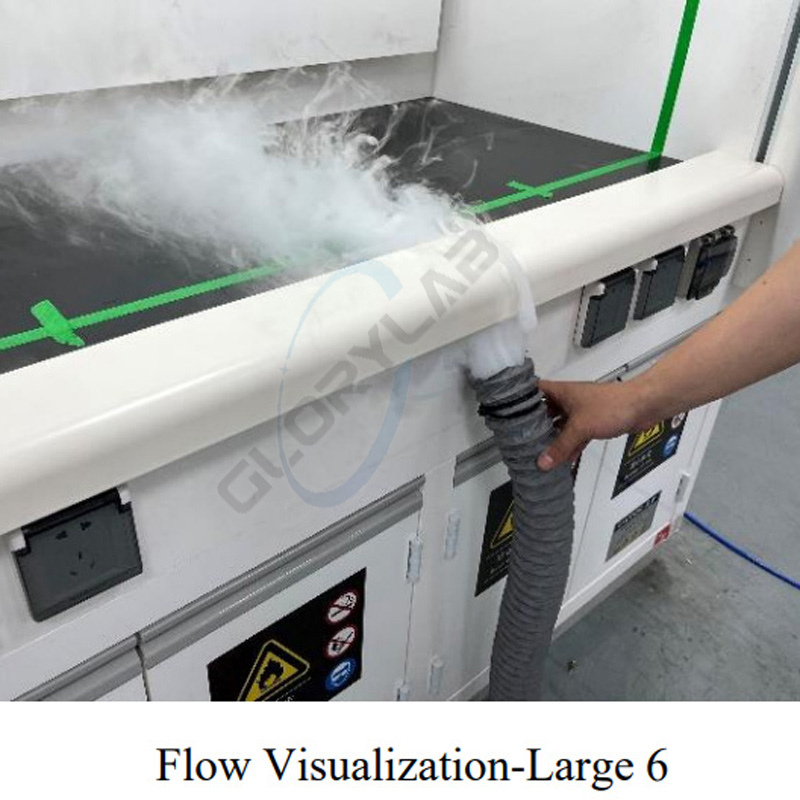 ASHRAE110 PP fume hood smoke test