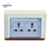Single Sided Deck Mounted Laboratory Steel Standout with Double Sockets