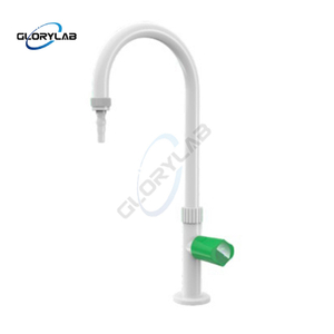 Single Laboratory Faucet Near Sink For Lab Furniture