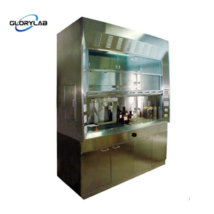 Standard Stainless Steel Fume Hood and Cupboard for Chemical Laboratory